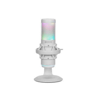 Marvo Blast 60 Streaming Microphone White MIC-07 WH Marvo Blast 60 Streaming Microphone White MIC-07 WH