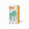 Denver KMS-30RO Bluetooth Karaoke Microphone Speaker with fluffy top Green KMS-30GN