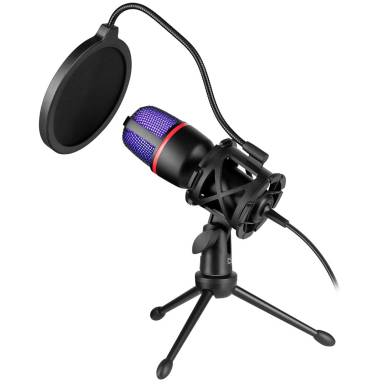 Defender Forte GMC 300 Gaming stream Microphone Black DEF64631 Defender Forte GMC 300 Gaming stream Microphone Black DEF64631