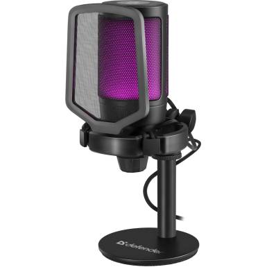 Defender Impulse GMC 600 Gaming Stream Microphone Black DEF64660 Defender Impulse GMC 600 Gaming Stream Microphone Black DEF64660