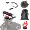 BOYA BY-MM1 Microphone Black/Red BY-MM1