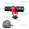 BOYA BY-MM1+ Microphone Black/Red BY-MM1+