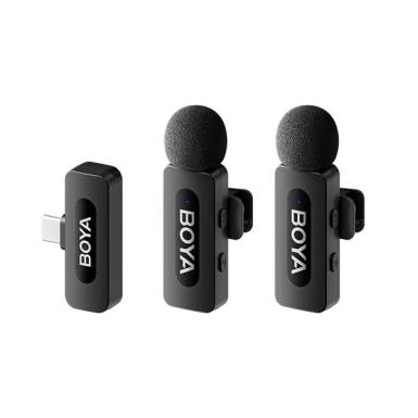 BOYA BY-V20 Wireless Microphone Black BY-V20 V2.0 BOYA BY-V20 Wireless Microphone Black BY-V20 V2.0