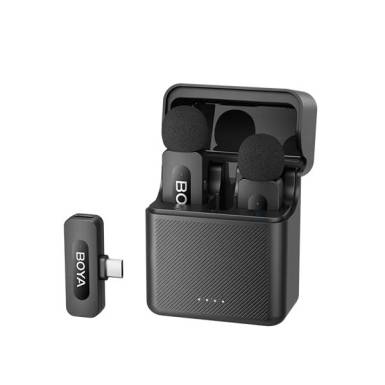 BOYA BY-V30 Combo Wireless Microphone Black BY-V30 BOYA BY-V30 Combo Wireless Microphone Black BY-V30