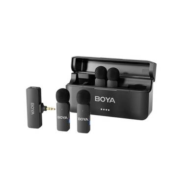 BOYA BY-V4 Wireless Microphone Black BY-V4 BOYA BY-V4 Wireless Microphone Black BY-V4