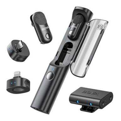 BOYA Magic 02 Wireless Microphone Black MAGIC-02 BOYA Magic 02 Wireless Microphone Black MAGIC-02