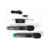 Blaupunkt WM60UDB Dual wireless UHF microphone Black WM60UDB
