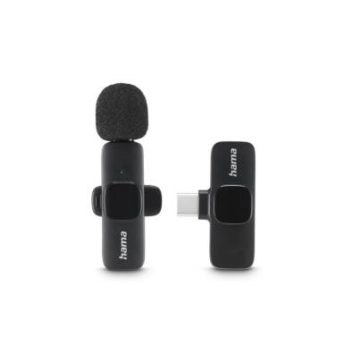 Hama Smart Wireless Microphone Black 004680 Hama Smart Wireless Microphone Black 004680