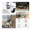 TP-Link Tapo C615G KIT Solar-Powered Pan/Tilt 4G LTE Security Camera Kit TAPO C615G KIT