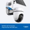 TP-Link Tapo C615G KIT Solar-Powered Pan/Tilt 4G LTE Security Camera Kit TAPO C615G KIT
