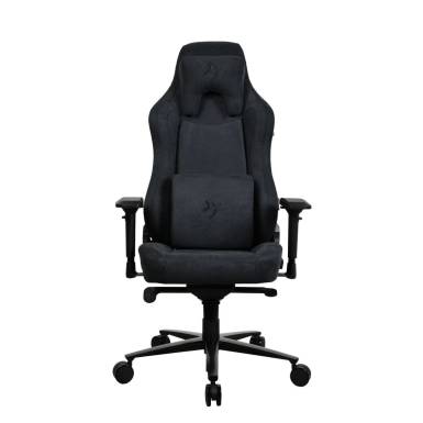 Arozzi Vernazza Supersoft Fabric Gaming Chair Pure Black VERNAZZA-SPSF-PBK