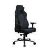 Arozzi Vernazza Supersoft Fabric Gaming Chair Pure Black VERNAZZA-SPSF-PBK