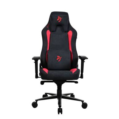 Arozzi Vernazza Supersoft Fabric Gaming Chair Black/Red VERNAZZA-SPSF-RED Arozzi Vernazza Supersoft Fabric Gaming Chair Black/Red VERNAZZA-SPSF-RED