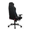Arozzi Vernazza Supersoft Fabric Gaming Chair Black/Red VERNAZZA-SPSF-RED