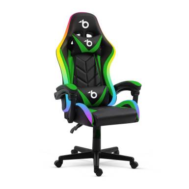 Delight BMD1115GR Gaming Chair Black/Green BMD1115GR Delight BMD1115GR Gaming Chair Black/Green BMD1115GR