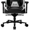 LORGAR Base 311 Gaming Chair Black/White LRG-CHR311BW