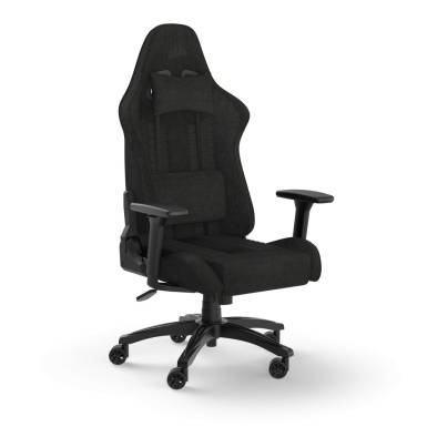 Corsair TC100 Relaxed Gaming Chair Fabric Black/Black CF-9010051-WW Corsair TC100 Relaxed Gaming Chair Fabric Black/Black CF-9010051-WW