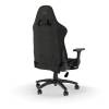 Corsair TC100 Relaxed Gaming Chair Fabric Black/Black CF-9010051-WW