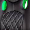 Delight BMD1116GR Gaming Chair Black/Green BMD1116GR