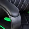 Delight BMD1116GR Gaming Chair Black/Green BMD1116GR