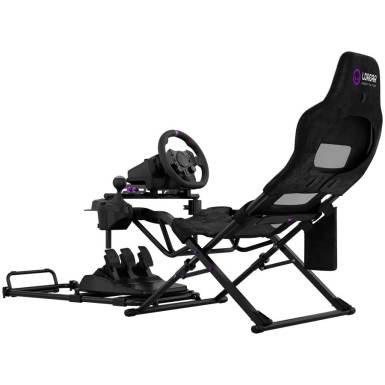 LORGAR Advanced RAF1 Racing Simulator Cockpit Black LRG-RAF1 LORGAR Advanced RAF1 Racing Simulator Cockpit Black LRG-RAF1
