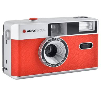 Agfaphoto Reusable Analog Film cameras 35mm Red 603001 Agfaphoto Reusable Analog Film cameras 35mm Red 603001