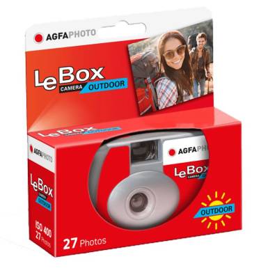 Agfaphoto LeBox Outdoor Grey/Red 601010 Agfaphoto LeBox Outdoor Grey/Red 601010