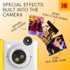 Kodak Smile+ Digital Instant Print Camera White/Yellow KO-RODSMPCAMW