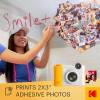 Kodak Smile+ Digital Instant Print Camera White/Yellow KO-RODSMPCAMW
