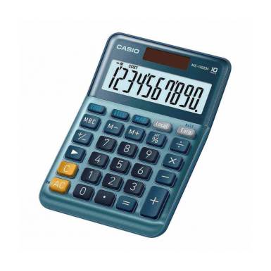 Casio MS-100EM Asztali számológép Blue MS-100EM Casio MS-100EM Asztali számológép Blue MS-100EM