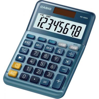 Casio MS-88EM Asztali sz&aacute;mol&oacute;g&eacute;p Blue MS-88EM