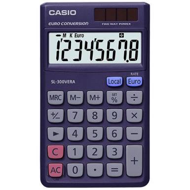 Casio SL-300VERA Asztali sz&aacute;mol&oacute;g&eacute;p Violet SL-300VERA