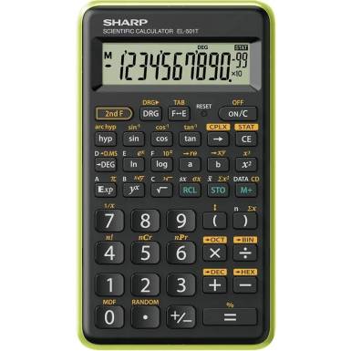 Sharp EL-501TBGR Tudományos számológép Green SH-EL501TBGR Sharp EL-501TBGR Tudományos számológép Green SH-EL501TBGR