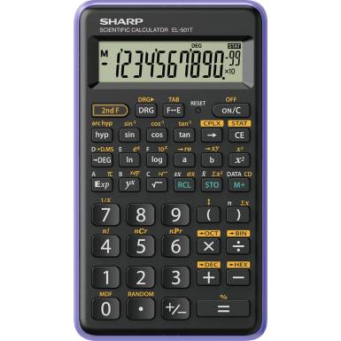 Sharp EL-501TBVL Tudományos számológép Violet EL-501 TBVL Sharp EL-501TBVL Tudományos számológép Violet EL-501 TBVL