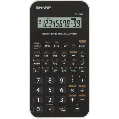 Sharp EL-501TBWH Tudományos számológép White EL501TBWH Sharp EL-501TBWH Tudományos számológép White EL501TBWH