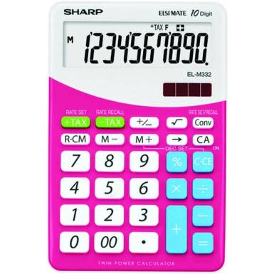 Sharp EL-M332BPK Asztali számológép Pink ELM-332 BPK Sharp EL-M332BPK Asztali számológép Pink ELM-332 BPK