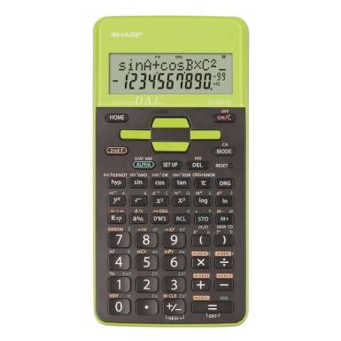 Sharp EL-531THGR Tudományos számológép Green SH-EL531THGR Sharp EL-531THGR Tudományos számológép Green SH-EL531THGR
