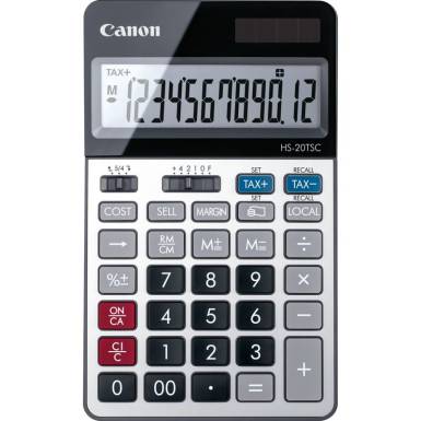 Canon HS-20TSC Asztali számológép Silver 2469C002 Canon HS-20TSC Asztali számológép Silver 2469C002