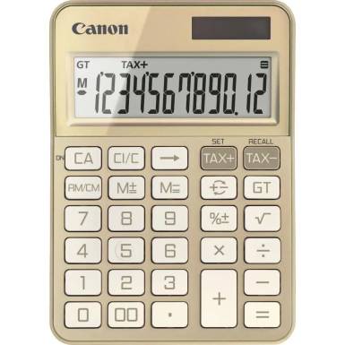 Canon KS-125KB-GD Asztali számológép Gold 6818C002AA Canon KS-125KB-GD Asztali számológép Gold 6818C002AA