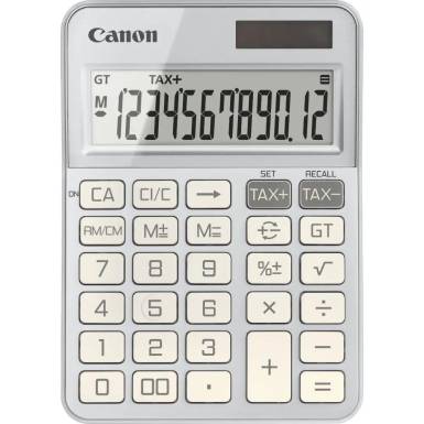 Canon KS-125KB-SL Asztali számológép Silver 6818C003AA Canon KS-125KB-SL Asztali számológép Silver 6818C003AA