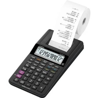Casio HR-8RCE Asztali szalagos sz&aacute;mol&oacute;g&eacute;p Black HR 8 RCE BK