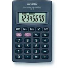 Casio HL-4 Zsebszámológép Black HL 4 Casio HL-4 Zsebszámológép Black HL 4