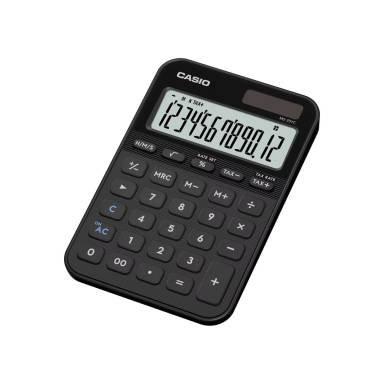 Casio MS-20YC-BK Asztali számológép Black MS-20YC-BK Casio MS-20YC-BK Asztali számológép Black MS-20YC-BK
