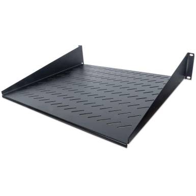 Intellinet 19" Cantilever Shelf (2U 2-Point Front Mount 400 mm) Black 712514