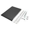 Digitus 1U extendible shelf for 1000mm depth racks 44x483x720mm up to 65 kg Black (RAL 9005) DN-19 TRAY-2-1000SW