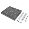 Digitus 1U extendible shelf for 600 mm depth racks 40x485x368mm up to 25kg Black (RAL 9005) DN-19 TRAY-2-600-SW