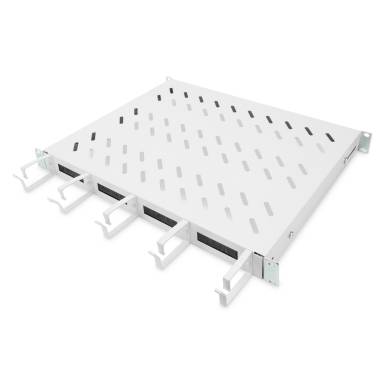 Digitus 1U fixed shelf for 600mm depth cabinets incl. cable management Grey DN-97680 Digitus 1U fixed shelf for 600mm depth cabinets incl. cable management Grey DN-97680