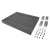 Digitus 1U fixed shelf for 600mm depth racks 44x482x350mm adjust. 350-550mm Depth Black DN-97645