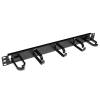 ACT Cable management panel 5 plastic rings 1U FA2074