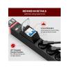 WP WPN-PDU-G02-12 19" PDU/elosztósor 12x Schuko aljzat WPN-PDU-G02-12
